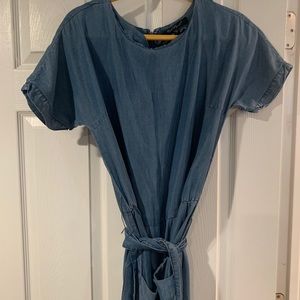 Velvet Heart Denim Jumpsuit